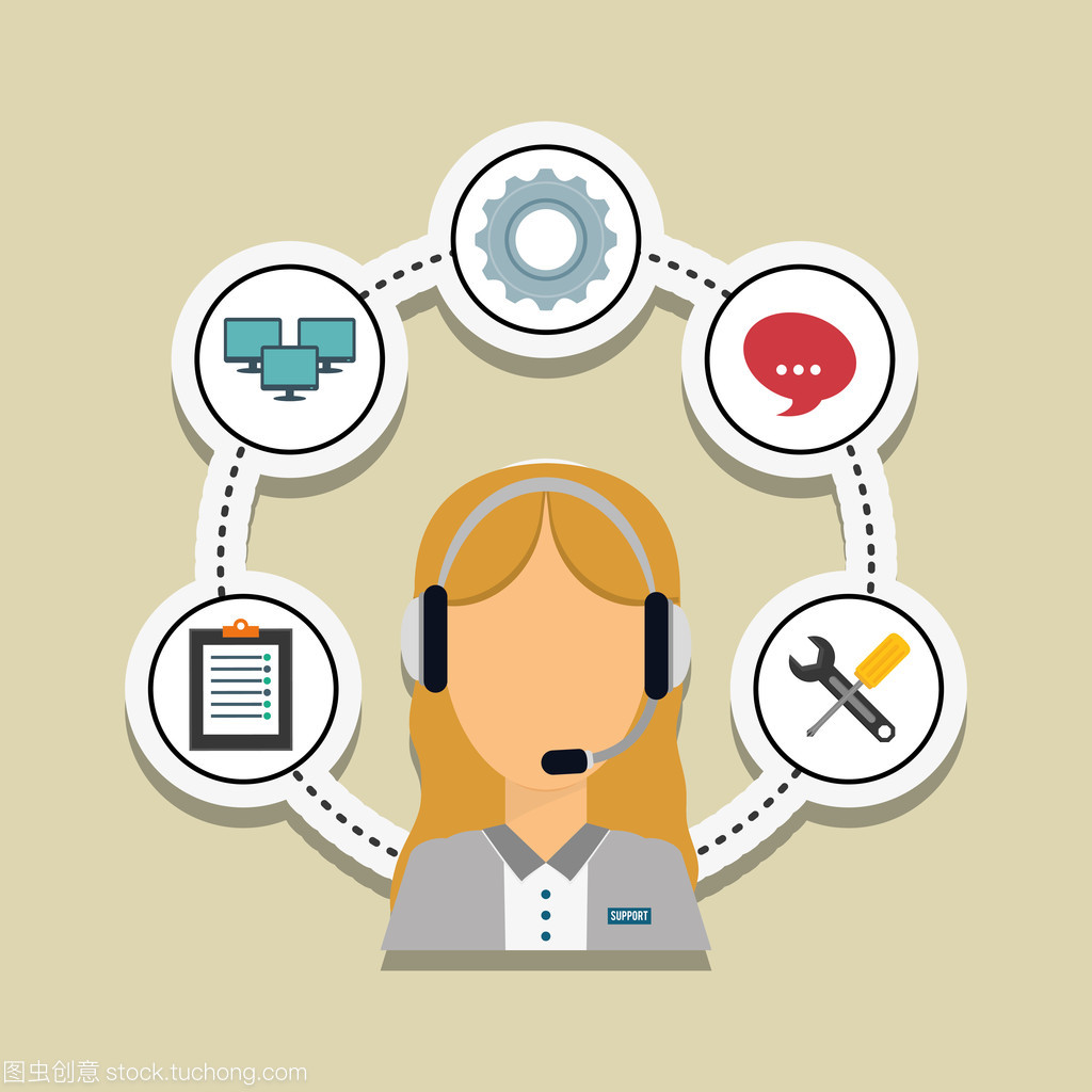 技術(shù)與溝通的視覺(jué)橋梁 技術(shù)服務(wù)與電話中心圖標(biāo)設(shè)計(jì)的市場(chǎng)調(diào)研分析